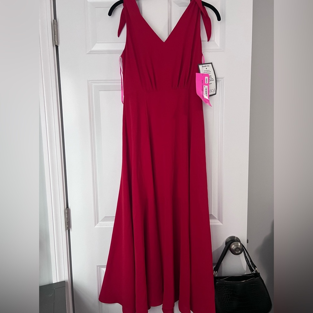 Betsey Johnson Maxi Formal Red Dress | new with tags